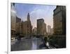 Chicago Skyline-Pete Kelly-Framed Giclee Print