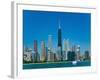 Chicago skyline-Bob Krist-Framed Photographic Print