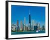 Chicago skyline-Bob Krist-Framed Photographic Print