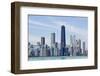 Chicago Skyline-pyzata-Framed Photographic Print