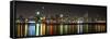 Chicago Skyline-Patrick Warneka-Framed Stretched Canvas