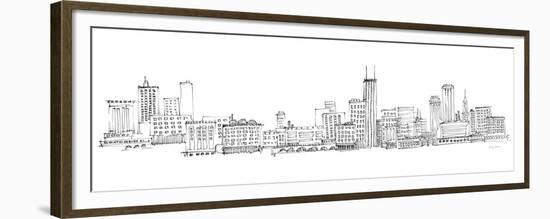 Chicago Skyline-Avery Tillmon-Framed Premium Giclee Print