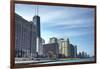 Chicago Skyline-Patrick Warneka-Framed Photographic Print