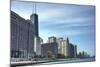 Chicago Skyline-Patrick Warneka-Mounted Photographic Print