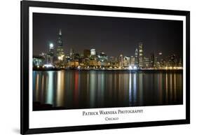 Chicago skyline-Patrick  J. Warneka-Framed Photographic Print