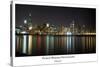 Chicago skyline-Patrick  J. Warneka-Stretched Canvas