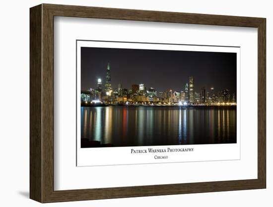 Chicago skyline-Patrick  J. Warneka-Framed Photographic Print