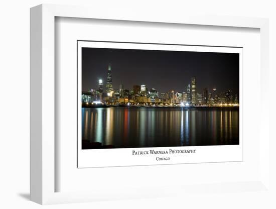 Chicago skyline-Patrick  J. Warneka-Framed Photographic Print