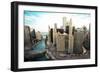 Chicago Skyline-Bill Carson Photography-Framed Art Print