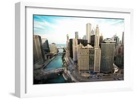 Chicago Skyline-Bill Carson Photography-Framed Art Print