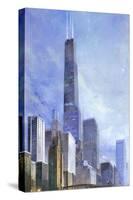 Chicago Skyline-Ruth Day-Stretched Canvas