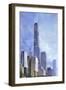 Chicago Skyline-Ruth Day-Framed Giclee Print