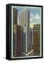 Chicago Skyscraper-null-Framed Stretched Canvas