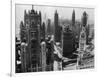 Chicago Skyscrapers in the Early 20th Century-Bettmann-Framed Photographic Print