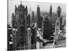 Chicago Skyscrapers in the Early 20th Century-Bettmann-Stretched Canvas