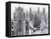 Chicago Skyscrapers in the Early 20Th Century-Bettmann-Framed Stretched Canvas