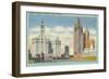 Chicago Skyscrapers-null-Framed Art Print