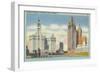 Chicago Skyscrapers-null-Framed Art Print