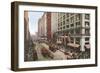 Chicago State Street-null-Framed Art Print