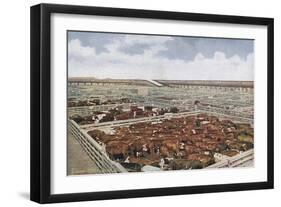 Chicago Stock Yards-null-Framed Art Print