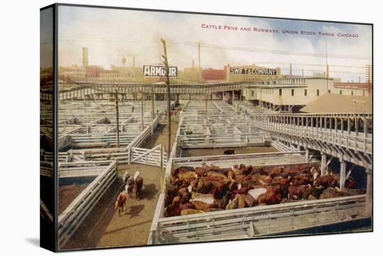 Chicago Stockyards-null-Stretched Canvas
