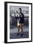 Chicago Street Gang Member from the Blackstone Rangers Showing His Fist, Chicago, IL, 1968-Declan Haun-Framed Photographic Print