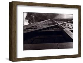 Chicago Structure BW-Steve Gadomski-Framed Photographic Print