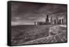 Chicago Sunrise BW-Steve Gadomski-Framed Stretched Canvas