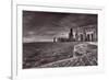 Chicago Sunrise BW-Steve Gadomski-Framed Photographic Print