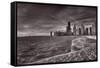 Chicago Sunrise BW-Steve Gadomski-Framed Stretched Canvas