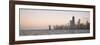 Chicago Sunset-NjR Photos-Framed Giclee Print