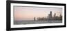 Chicago Sunset-NjR Photos-Framed Giclee Print