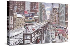 Chicago, The Loop-Stanton Manolakas-Stretched Canvas