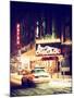 Chicago the Musical - Ambassador Theatre by Winter Night at Times Square-Philippe Hugonnard-Mounted Photographic Print
