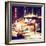 Chicago the Musical - Ambassador Theatre by Winter Night at Times Square-Philippe Hugonnard-Framed Photographic Print