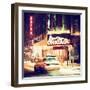 Chicago the Musical - Ambassador Theatre by Winter Night at Times Square-Philippe Hugonnard-Framed Photographic Print