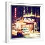 Chicago the Musical - Ambassador Theatre by Winter Night at Times Square-Philippe Hugonnard-Framed Photographic Print