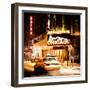 Chicago the Musical - Ambassador Theatre by Winter Night at Times Square-Philippe Hugonnard-Framed Photographic Print