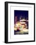 Chicago the Musical - Ambassador Theatre by Winter Night at Times Square-Philippe Hugonnard-Framed Art Print