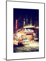 Chicago the Musical - Ambassador Theatre by Winter Night at Times Square-Philippe Hugonnard-Mounted Art Print