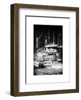 Chicago the Musical - Ambassador Theatre by Winter Night at Times Square-Philippe Hugonnard-Framed Art Print