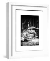 Chicago the Musical - Ambassador Theatre by Winter Night at Times Square-Philippe Hugonnard-Framed Art Print