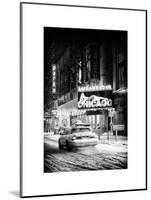 Chicago the Musical - Ambassador Theatre by Winter Night at Times Square-Philippe Hugonnard-Mounted Art Print