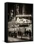 Chicago the Musical - the Ambassador Theatre in Times Square by Night-Philippe Hugonnard-Framed Stretched Canvas