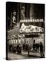 Chicago the Musical - the Ambassador Theatre in Times Square by Night-Philippe Hugonnard-Stretched Canvas