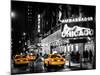 Chicago the Musical - Yellow Cabs in front of the Ambassador Theatre in Times Square by Night-Philippe Hugonnard-Mounted Photographic Print