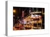 Chicago the Musical - Yellow Cabs in front of the Ambassador Theatre in Times Square by Night-Philippe Hugonnard-Stretched Canvas