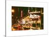 Chicago the Musical - Yellow Cabs in front of the Ambassador Theatre in Times Square by Night-Philippe Hugonnard-Stretched Canvas