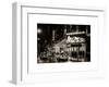 Chicago the Musical - Yellow Cabs in front of the Ambassador Theatre in Times Square by Night-Philippe Hugonnard-Framed Art Print