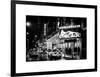 Chicago the Musical - Yellow Cabs in front of the Ambassador Theatre in Times Square by Night-Philippe Hugonnard-Framed Art Print